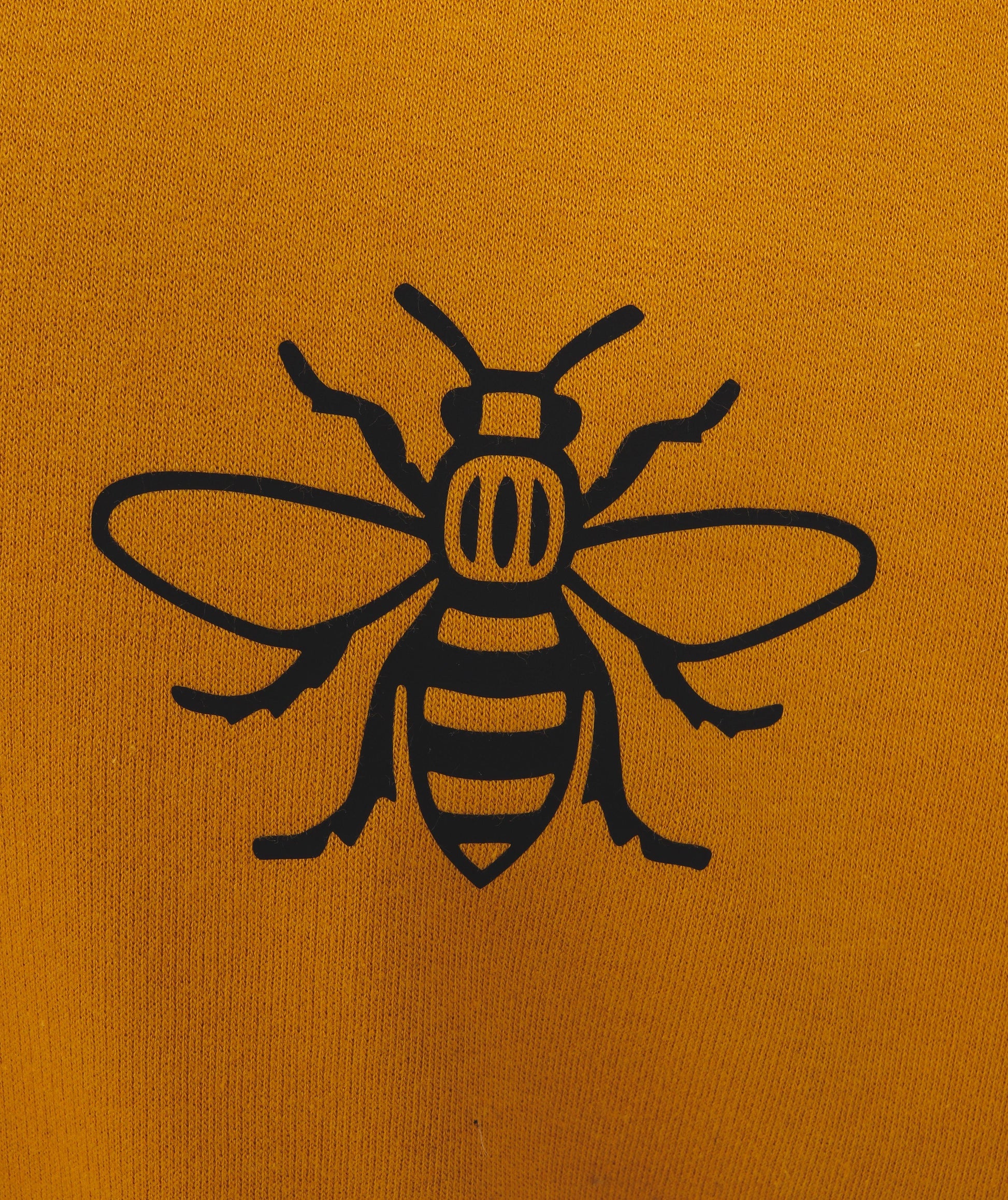 Worker Bee Mustard Hoody - The Manchester Shop