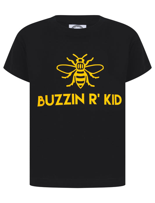 Buzzin r Kid Kids T-Shirt - The Manchester Shop