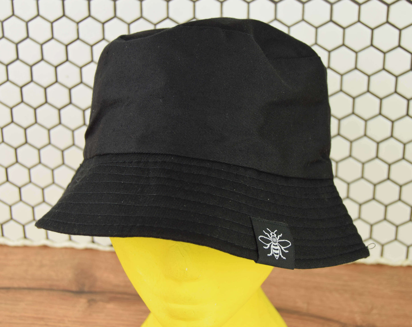 Bee Tag Manchester Bee Bucket Hat