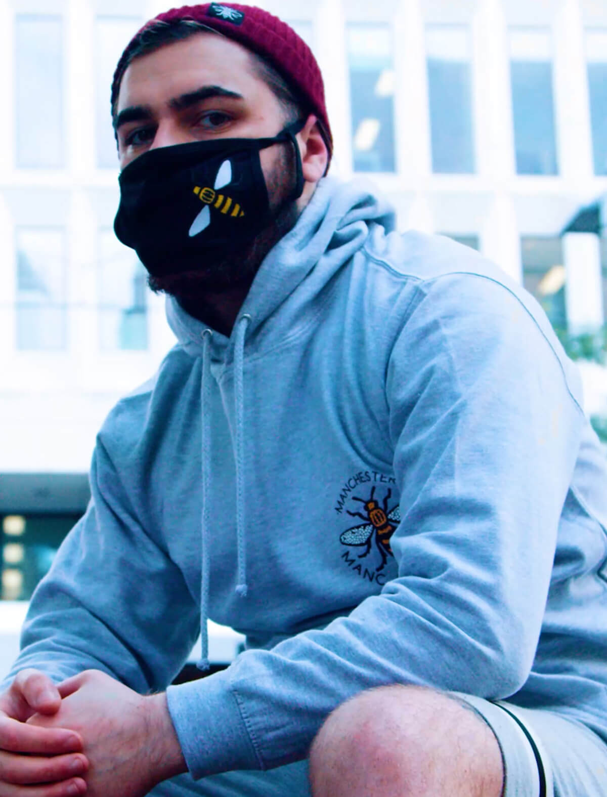 Manchester Bee Hoody - The Manchester Shop