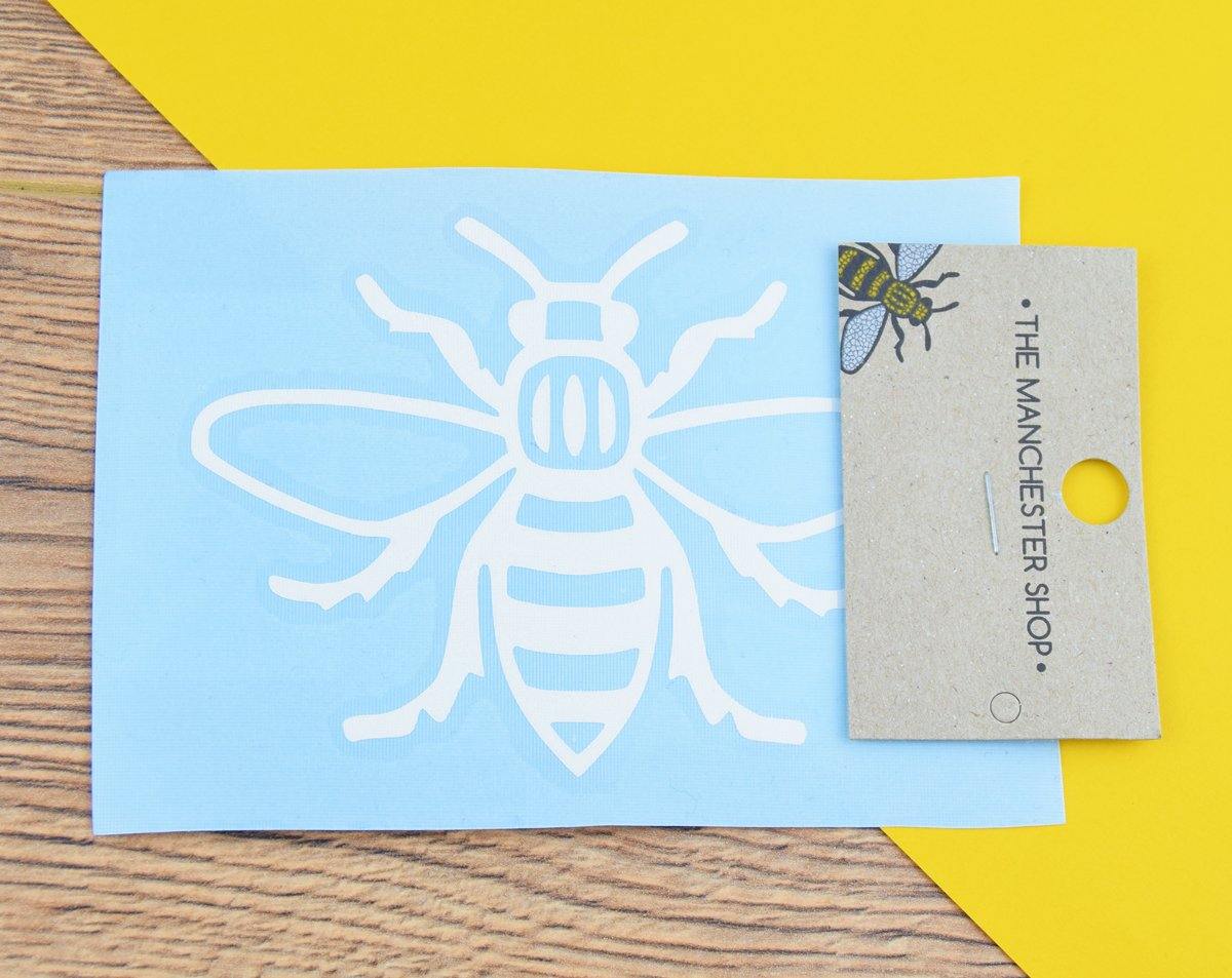 Manchester Bee Bumper Sticker - The Manchester Shop