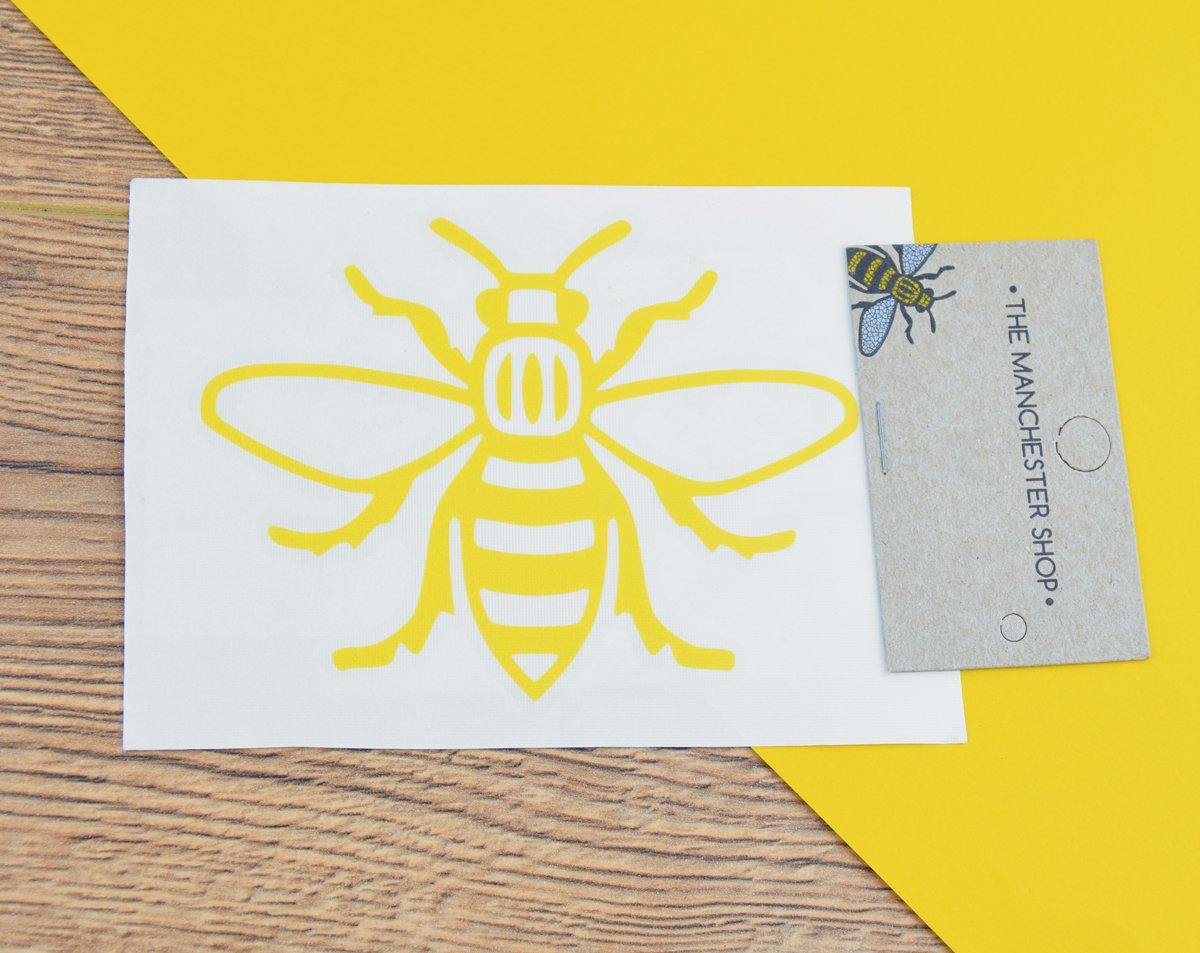 Manchester Bee Car Stickers (Staff) - The Manchester Shop