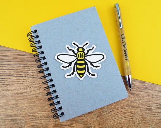 Manchester Bee Sticker - The Manchester Shop