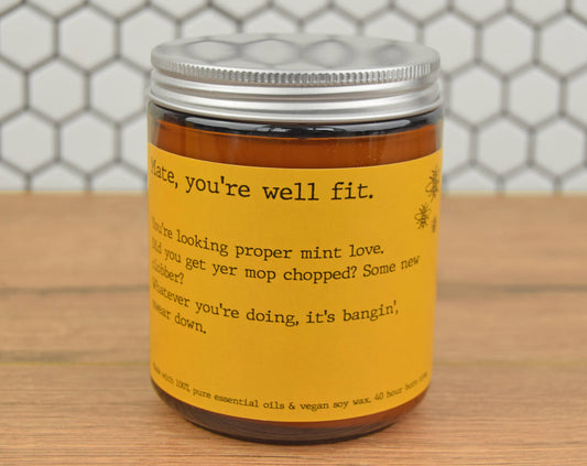 Manchester Bee Candle In Gift Bag | The Manchester Shop
