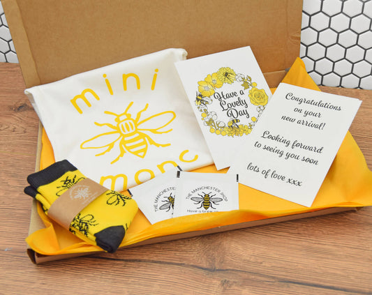 Mini-Manc Baby Grow Letterbox Gift Box