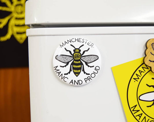 Mosaic Manc & Proud Logo Magnet - The Manchester Shop