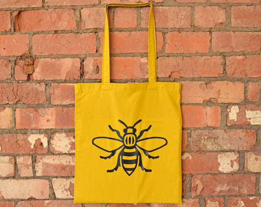 Yellow Worker Bee Tote - The Manchester Shop