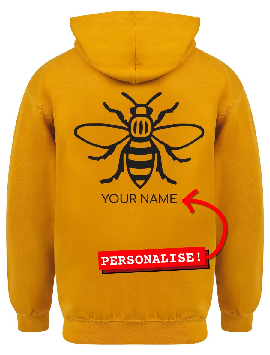 Worker Bee Mustard Hoody