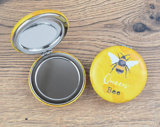 Queen Bee Compact Mirror - The Manchester Shop