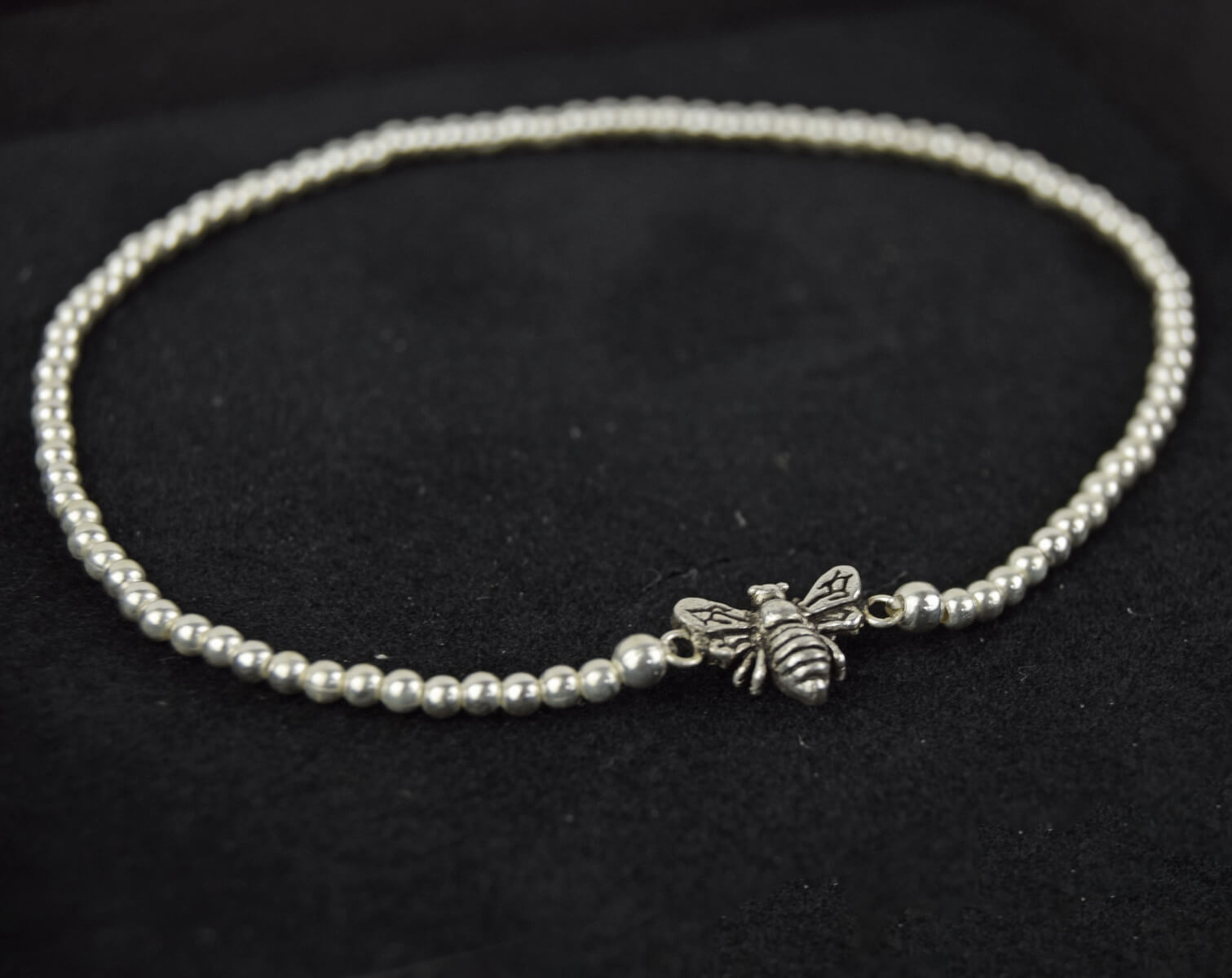 Small Bee Sterling Silver Bracelet | The Manchester Shop