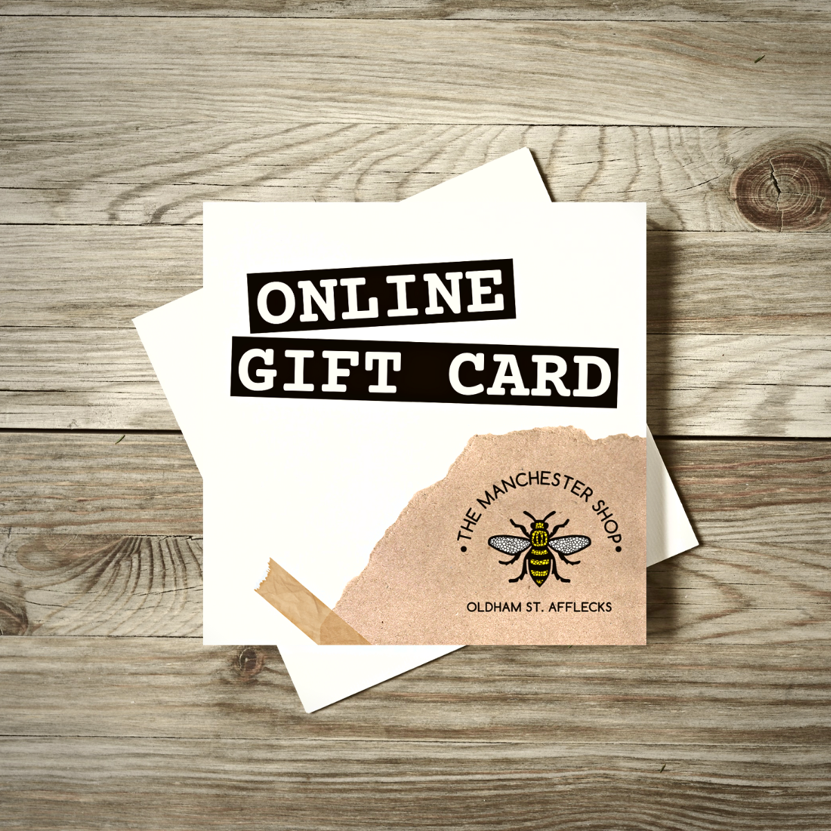 Manchester Shop Gift Card