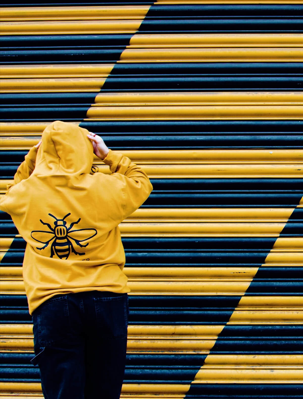 Manchester Bee Hoody - The Manchester Shop