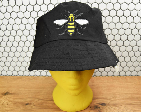 Yellow Bee Bucket Patch Hat | The Manchester Shop