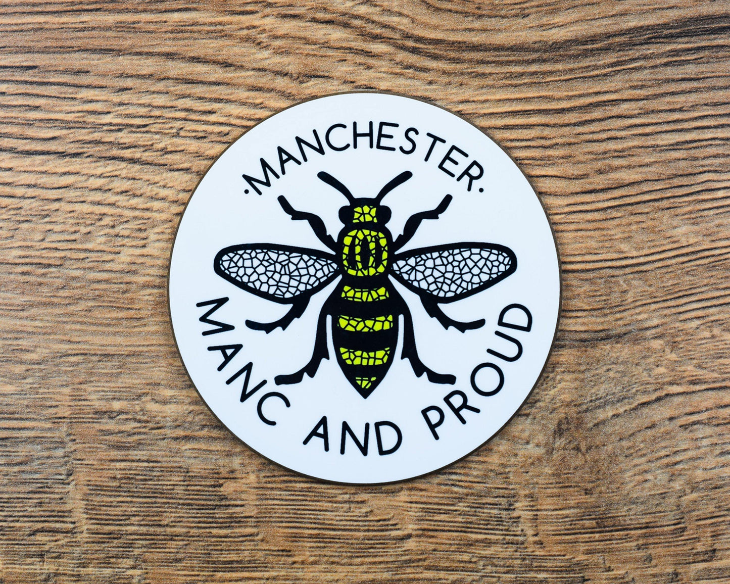 Manc & Proud Mosaic Logo Coaster - The Manchester Shop
