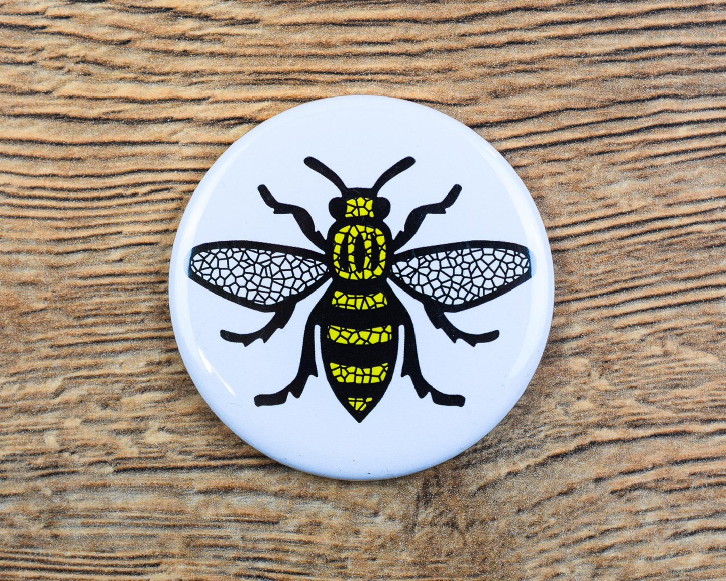 Mosaic Manchester Bee Magnet - The Manchester Shop